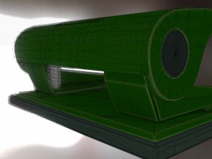 hole punch basic version rigged and animated 3D 모델