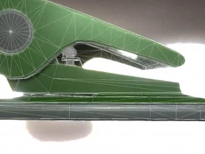 hole punch basic version rigged and animated 3D Model