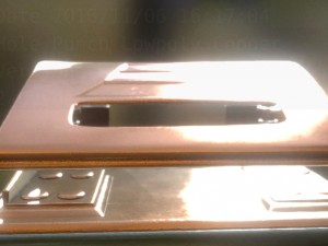 hole punch copper version rigged and animated Modelo 3D