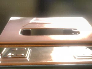 hole punch copper version rigged and animated 3D Model