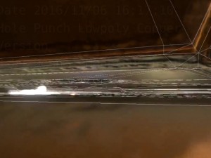hole punch copper version rigged and animated Modelo 3D