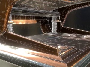 hole punch copper version rigged and animated Modelo 3D