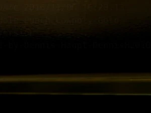 hole punch gold version rigged and animated 3D Model