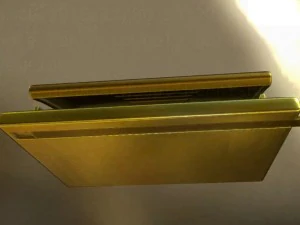 hole punch gold version rigged and animated 3D Model