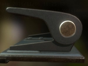 hole punch old version rigged and animated 3D Model
