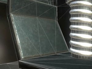 hole punch old version rigged and animated 3D Model