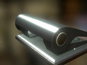 hole punch old version rigged and animated 3D Model