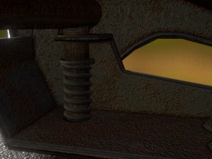 hole punch rusty version rigged and animated 3D Model