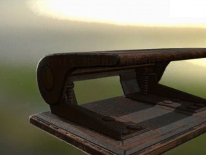 hole punch rusty version rigged and animated 3D Model