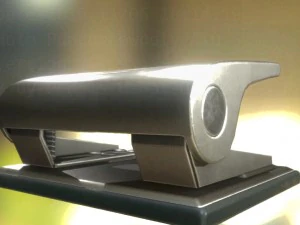 hole punch alu version rigged and animated 3D Model