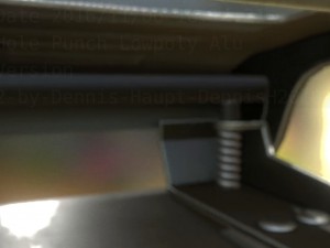 hole punch alu version rigged and animated 3D Model