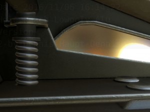 hole punch alu version rigged and animated 3D Model