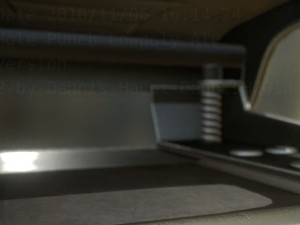 hole punch alu version rigged and animated 3D Model