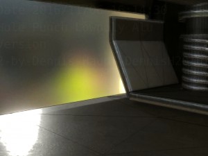 hole punch alu version rigged and animated 3D Model