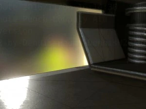hole punch alu version rigged and animated 3D Model