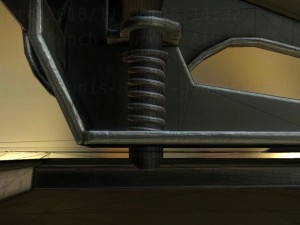 hole punch alu version rigged and animated 3D Model