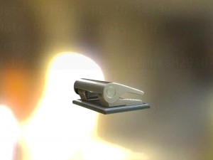 hole punch alu version rigged and animated 3D Model