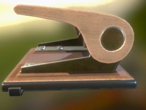 hole punch wood version 2 rigged and animated Modelo 3D