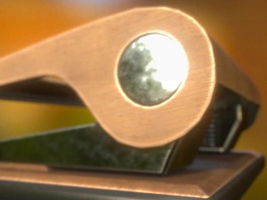 hole punch wood version 2 rigged and animated 3D Model