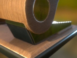 hole punch wood version 2 rigged and animated 3D Model