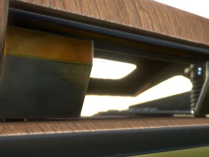 hole punch wood version 2 rigged and animated 3D Model