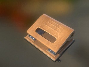 hole punch wood version 2 rigged and animated 3D Model