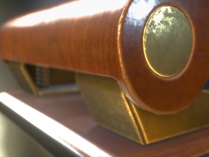 hole punch wood version 1 rigged and animated 3D 모델