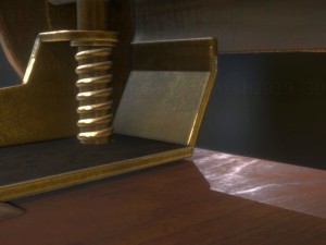 hole punch wood version 1 rigged and animated 3D 모델