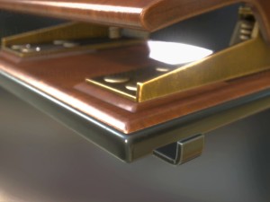 hole punch wood version 1 rigged and animated 3D 모델