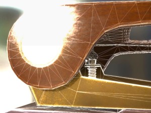 hole punch wood version 1 rigged and animated 3D 모델