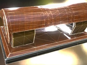 hole punch wood version 1 rigged and animated 3D 모델