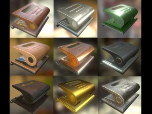 hole punch pack rigged and animated 3D Model