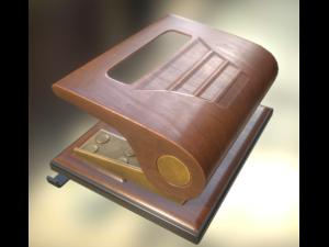 hole punch pack rigged and animated Modello 3D
