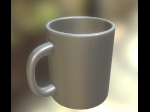 coffee cup clean version 3D Model