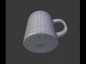 coffee cup clean version Model 3D