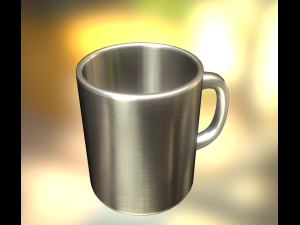 coffee cup alu version 3Dモデル