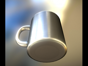coffee cup alu version 3Dモデル