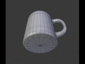 coffee cup wood version 3D Model