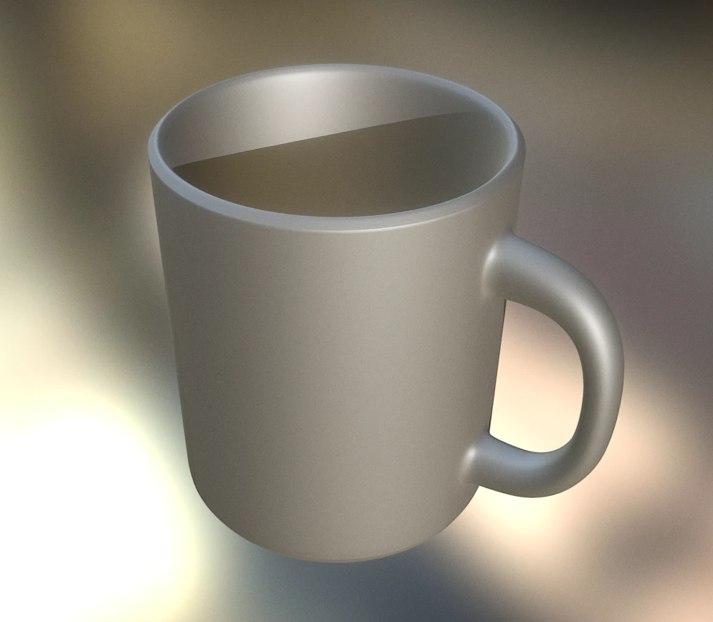 coffee cup highpoly version 3D Model .c4d .max .obj .3ds .fbx .stl .blend
