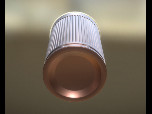 plastic cup highpoly version Model 3D