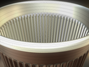 plastic cup highpoly version Model 3D