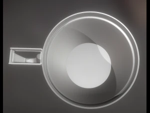 plastic cup 2 highpoly version 3D Model