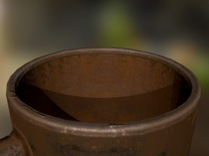 coffee cup pack Modelo 3D