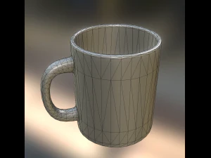 pacote de x&iacute;cara de caf&eacute; Modelo 3D