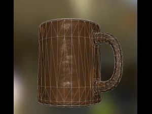 pacote de x&iacute;cara de caf&eacute; Modelo 3D
