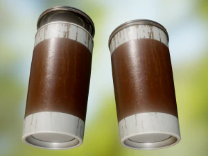 coffee to go cup junk 1 3D Model
