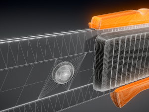 box cutter highpoly version Modello 3D
