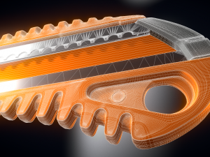 box cutter highpoly version Modello 3D