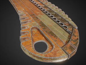 box cutter lowpoly rusty version Model 3D