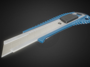 box cutter collection Model 3D